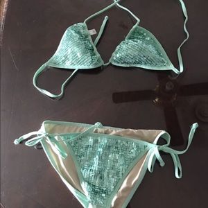 Victoria’s Secret bathing suit -green
